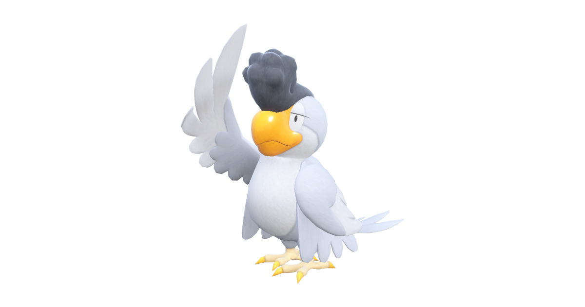 イキリンコ ホワイトフェザー｜ポケモンずかん