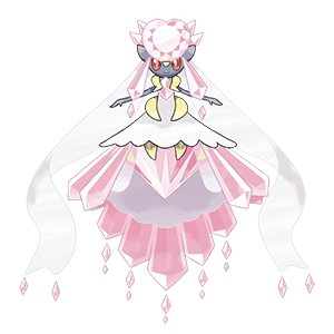 メガディアンシー｜ポケモンずかん