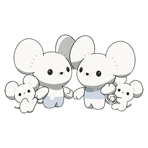 イッカネズミ 4ひきかぞく｜ポケモンずかん
