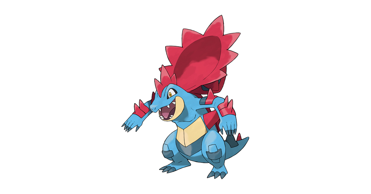 メガオーダイル｜ポケモンずかん